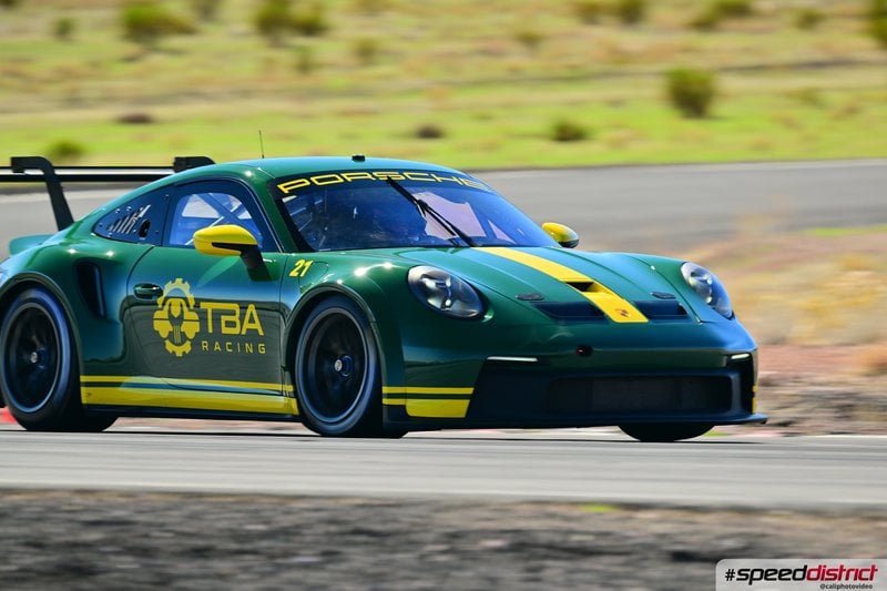 Porsche 911 GT3 Cup green