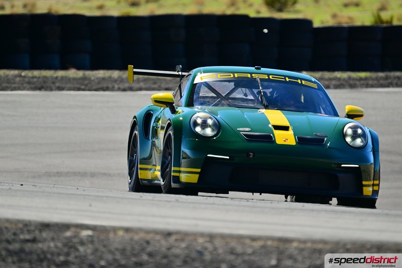 Porsche 911 GT3 Cup green