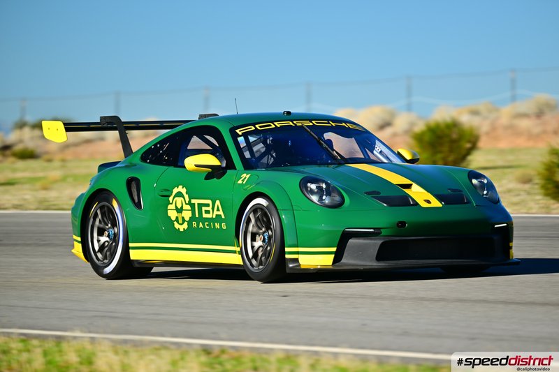 Porsche 911 GT3 Cup green
