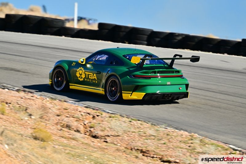 Porsche 911 GT3 Cup green