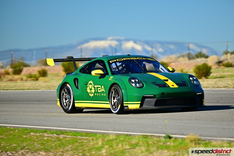 Porsche 911 GT3 Cup green