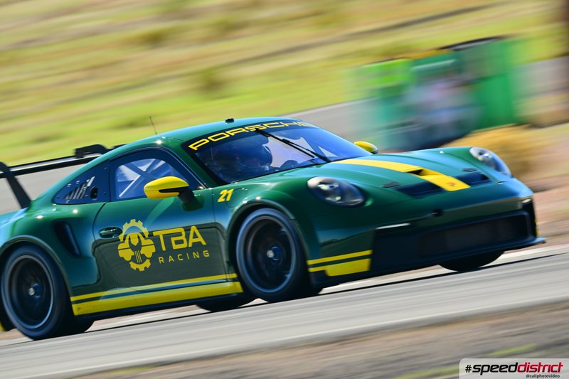 Porsche 911 GT3 Cup green