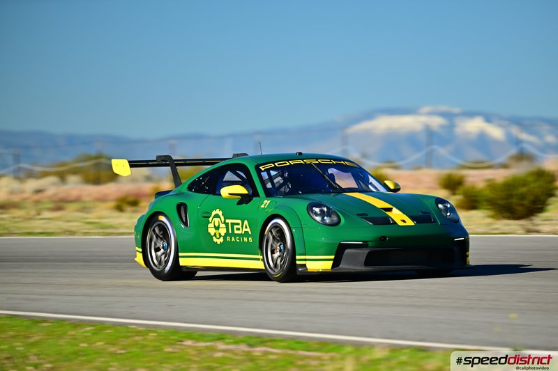 Porsche 911 GT3 Cup green