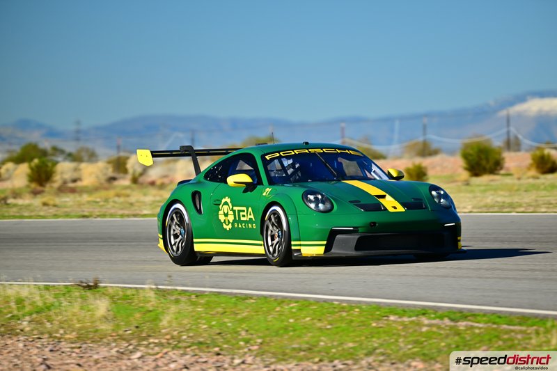 Porsche 911 GT3 Cup green