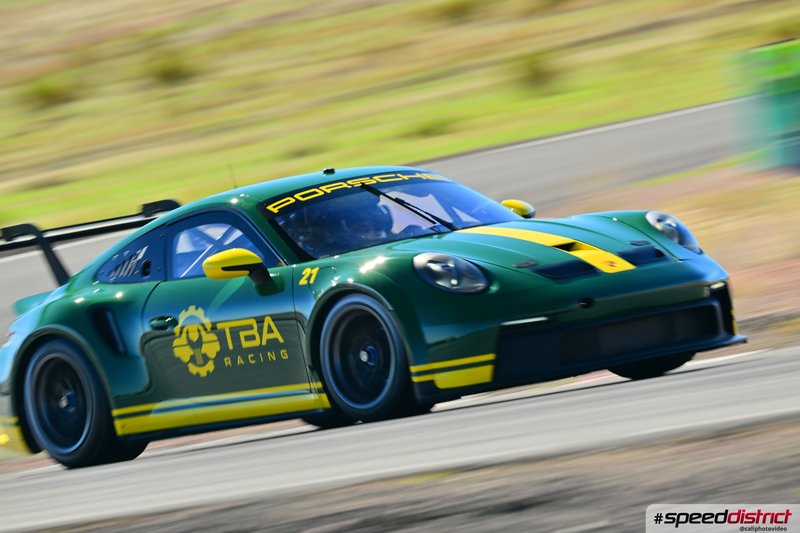 Porsche 911 GT3 Cup green