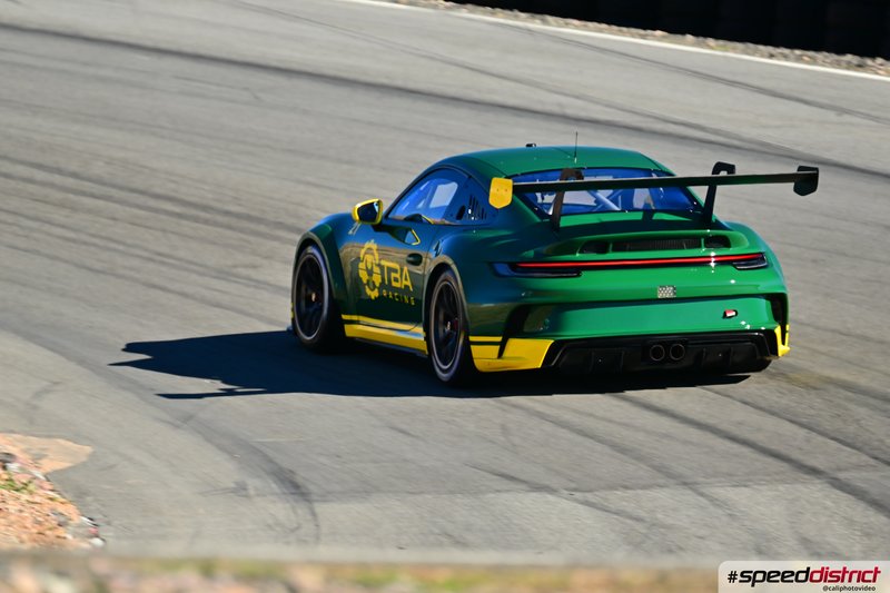 Porsche 911 GT3 Cup green