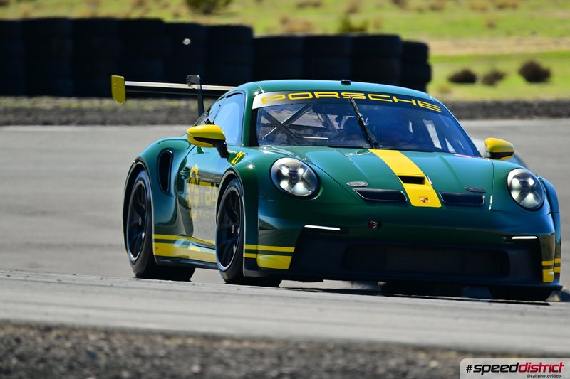 Porsche 911 GT3 Cup green