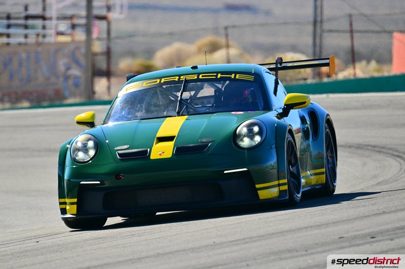 Porsche 911 GT3 Cup green