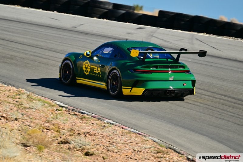 Porsche 911 GT3 Cup green