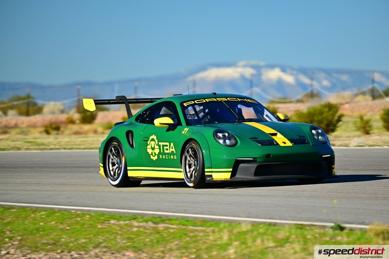 Porsche 911 GT3 Cup green