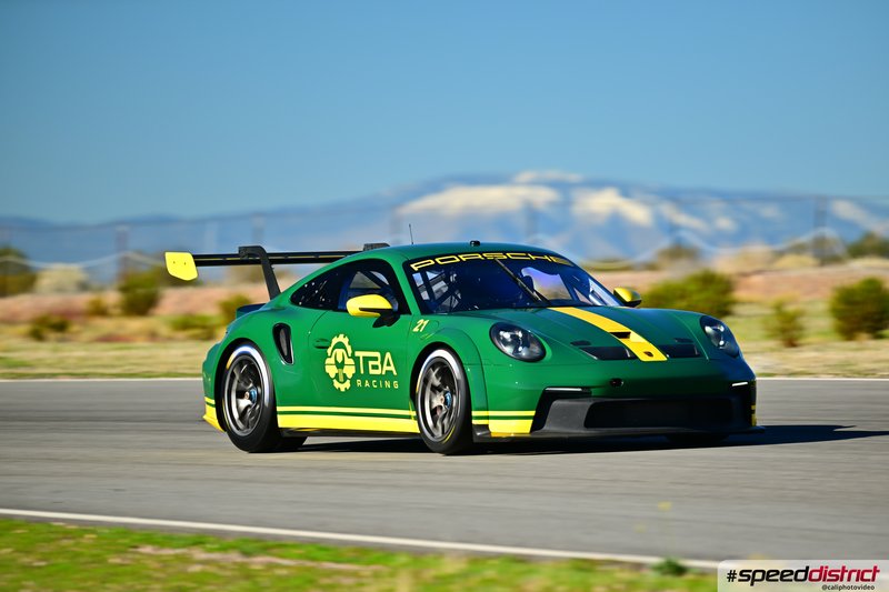Porsche 911 GT3 Cup green