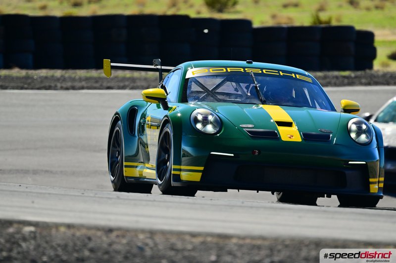 Porsche 911 GT3 Cup green
