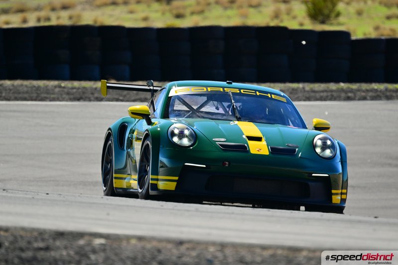 Porsche 911 GT3 Cup green