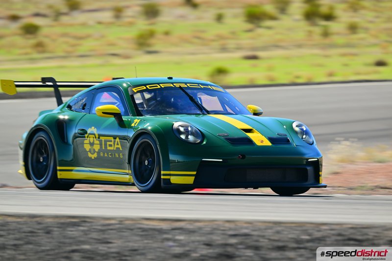 Porsche 911 GT3 Cup green