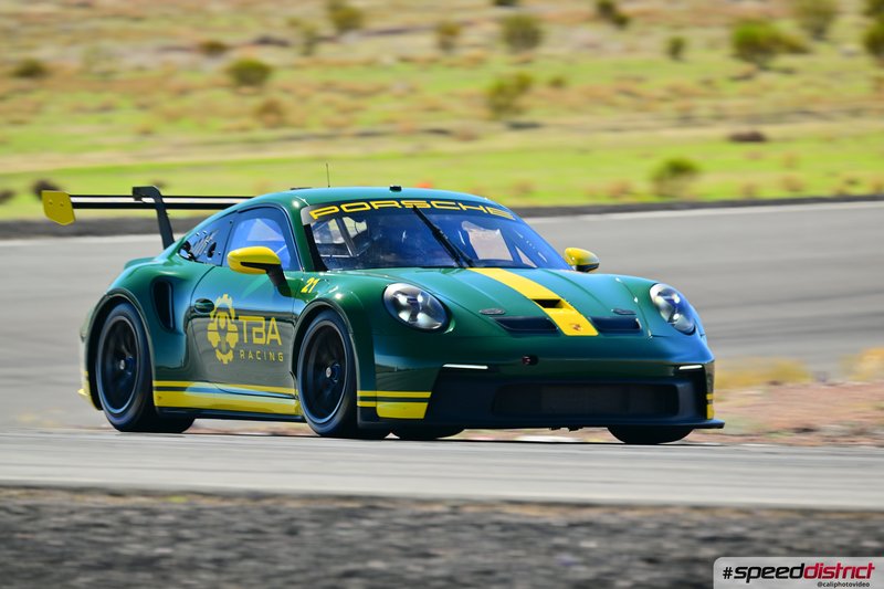Porsche 911 GT3 Cup green