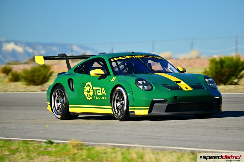 Porsche 911 GT3 Cup green