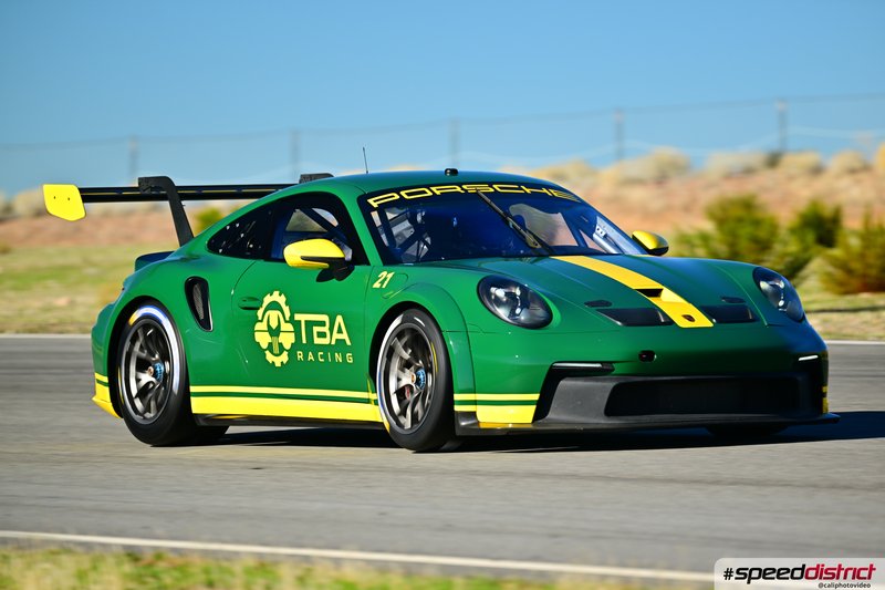 Porsche 911 GT3 Cup green