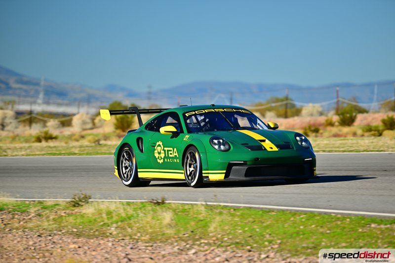 Porsche 911 GT3 Cup green