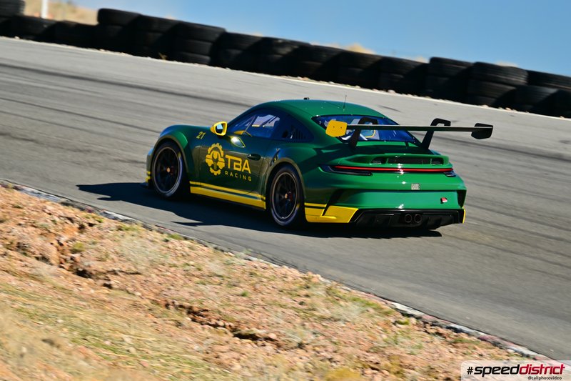 Porsche 911 GT3 Cup green