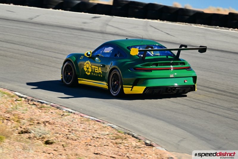 Porsche 911 GT3 Cup green
