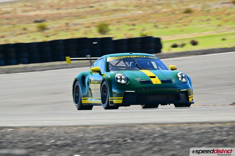Porsche 911 GT3 Cup green