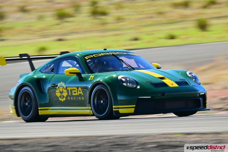Porsche 911 GT3 Cup green