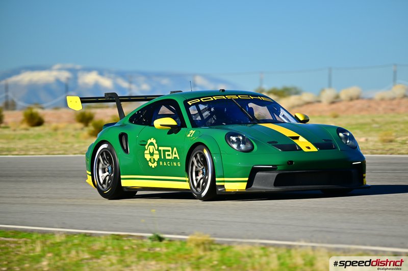 Porsche 911 GT3 Cup green