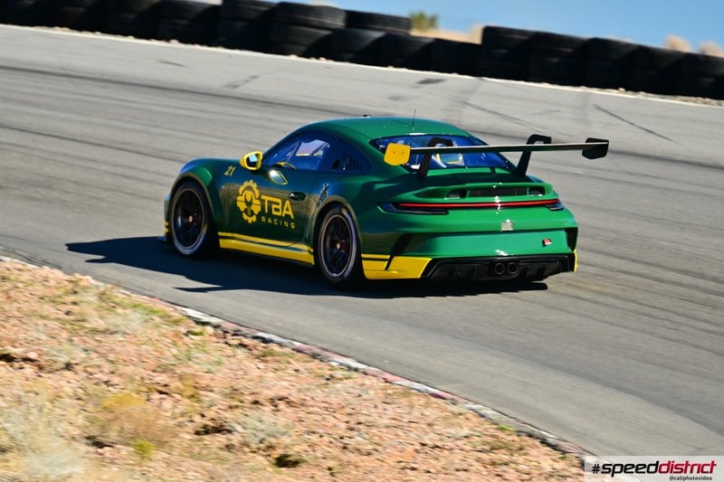 Porsche 911 GT3 Cup green