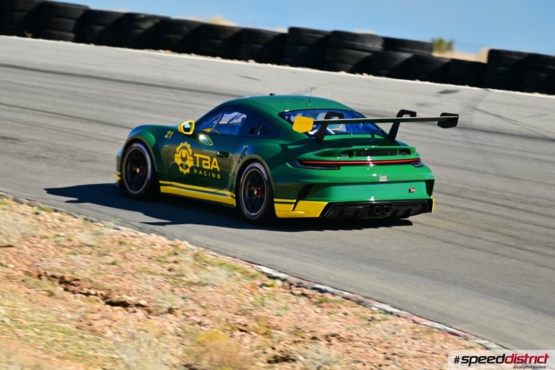 Porsche 911 GT3 Cup green
