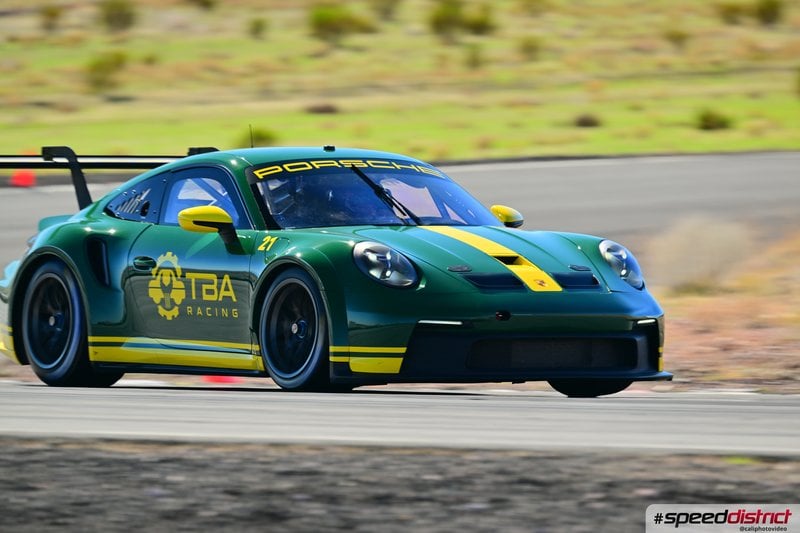 Porsche 911 GT3 Cup green