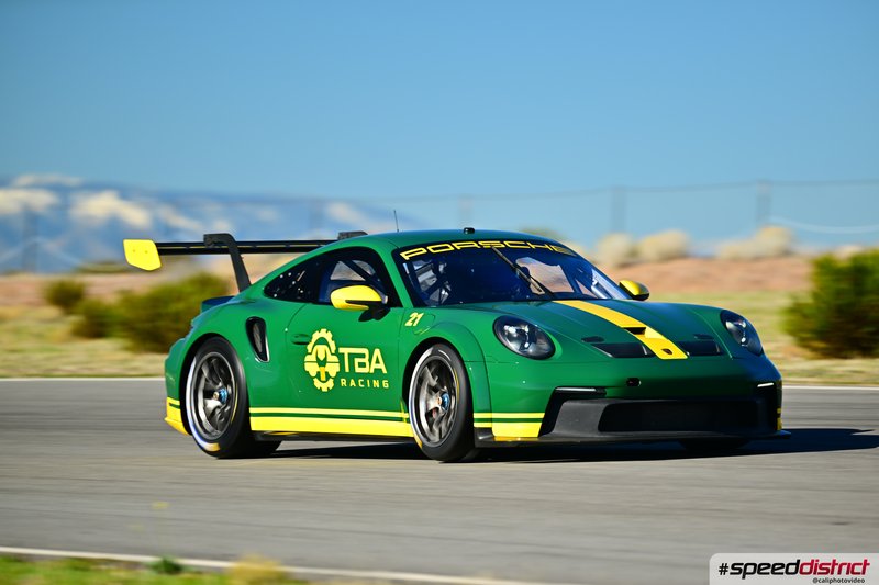 Porsche 911 GT3 Cup green