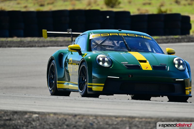 Porsche 911 GT3 Cup green