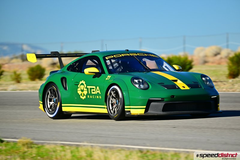 Porsche 911 GT3 Cup green