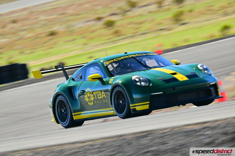 Porsche 911 GT3 Cup green