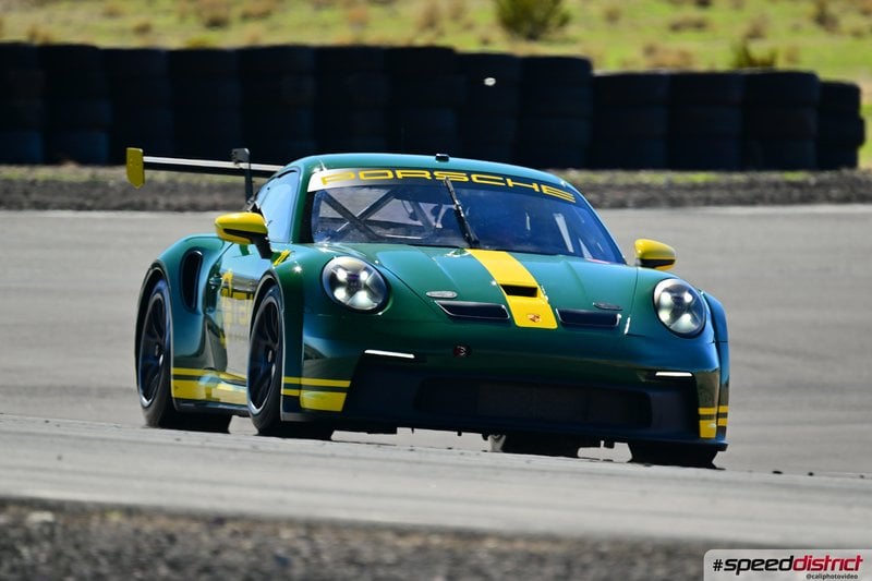 Porsche 911 GT3 Cup green