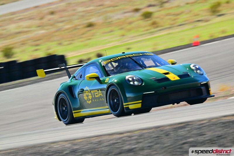 Porsche 911 GT3 Cup green