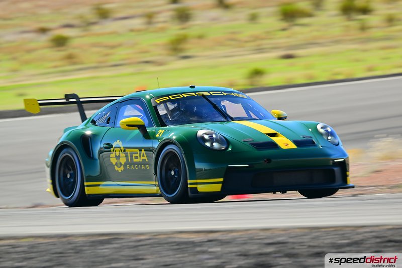 Porsche 911 GT3 Cup green