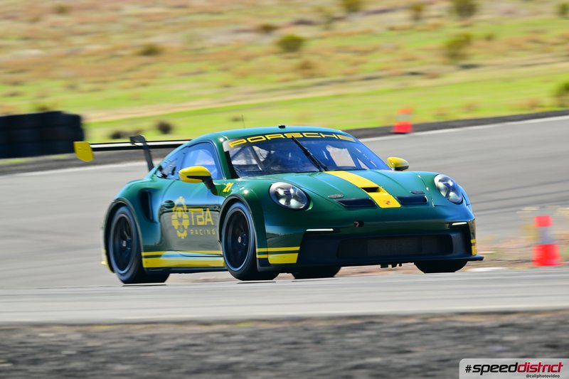 Porsche 911 GT3 Cup green