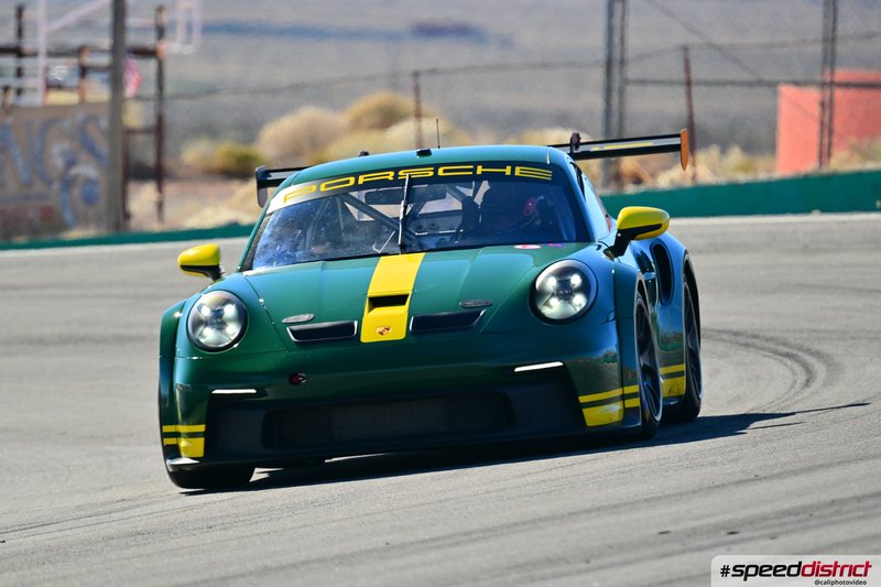 Porsche 911 GT3 Cup green