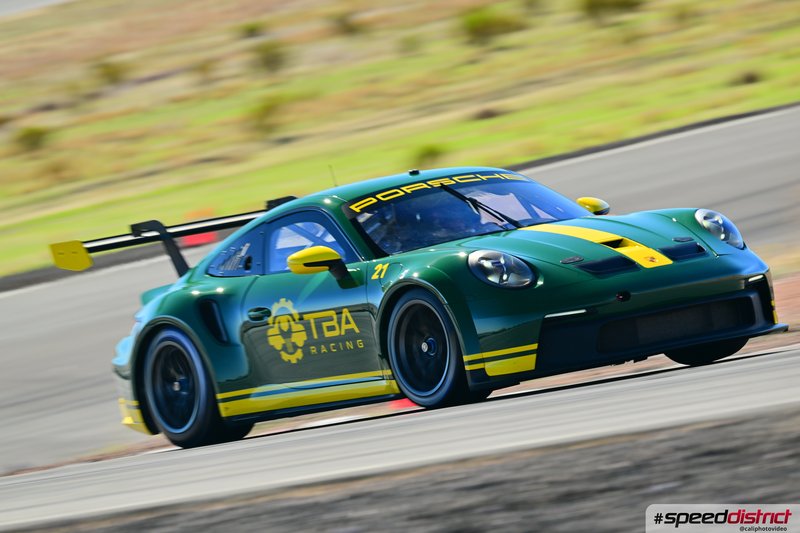 Porsche 911 GT3 Cup green