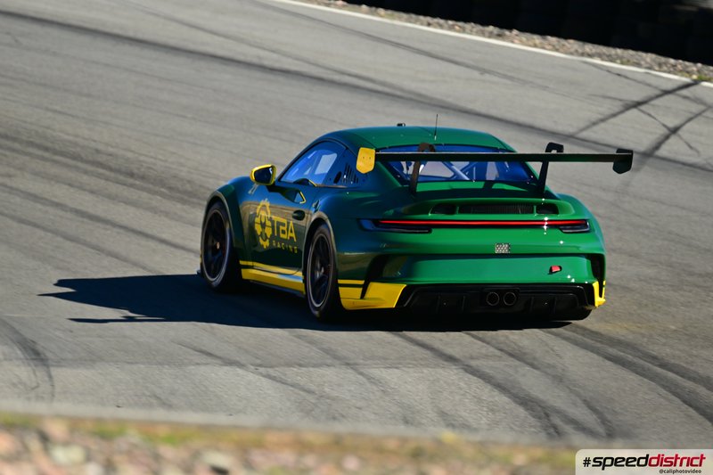 Porsche 911 GT3 Cup green