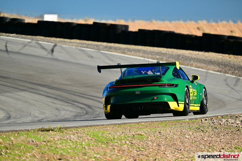 Porsche 911 GT3 Cup green