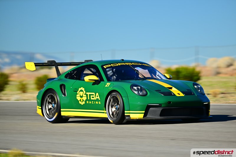 Porsche 911 GT3 Cup green