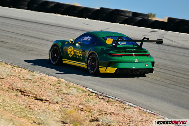 Porsche 911 GT3 Cup green