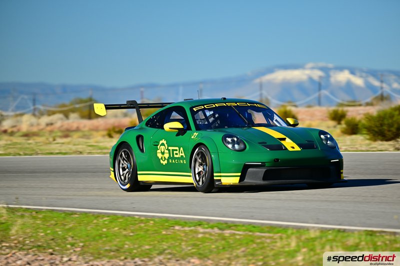 Porsche 911 GT3 Cup green