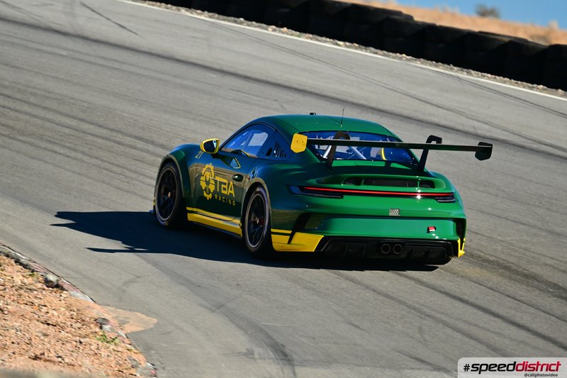 Porsche 911 GT3 Cup green