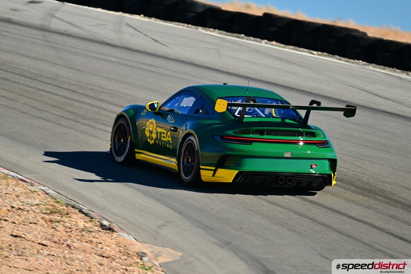Porsche 911 GT3 Cup green