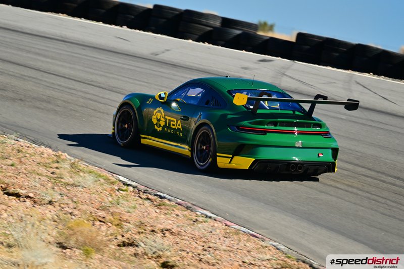 Porsche 911 GT3 Cup green