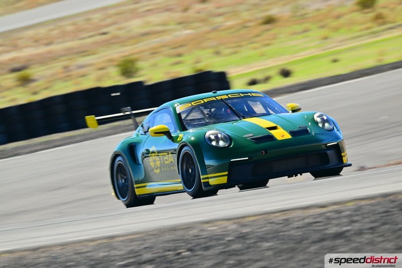 Porsche 911 GT3 Cup green