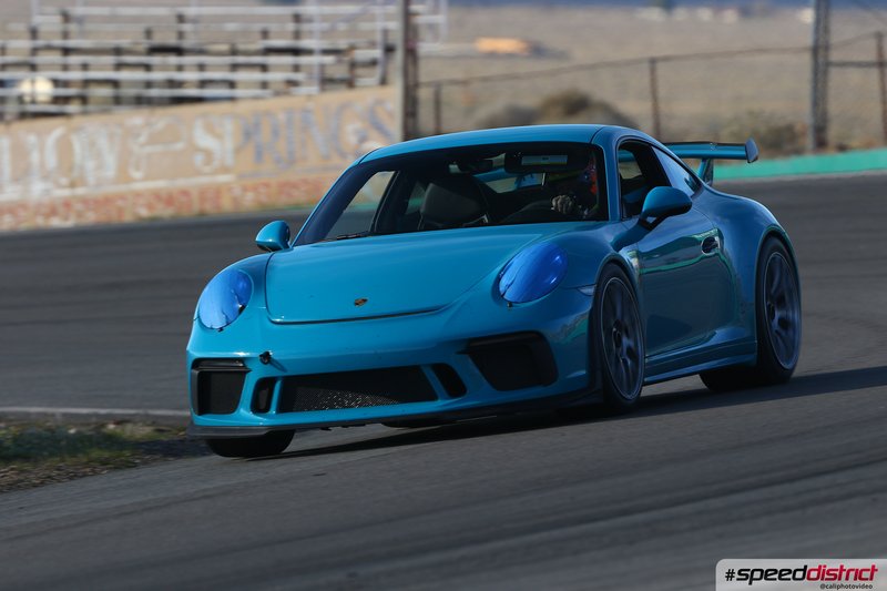 Porsche 911 GT3 blue